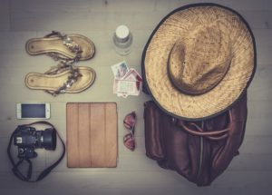 neceser de viaje para los cuidados de la piel